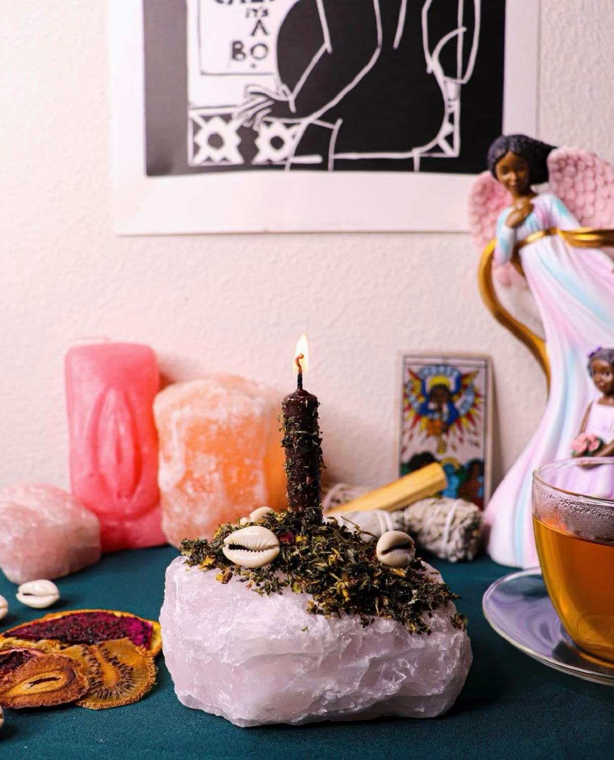 Baby Mama Candle